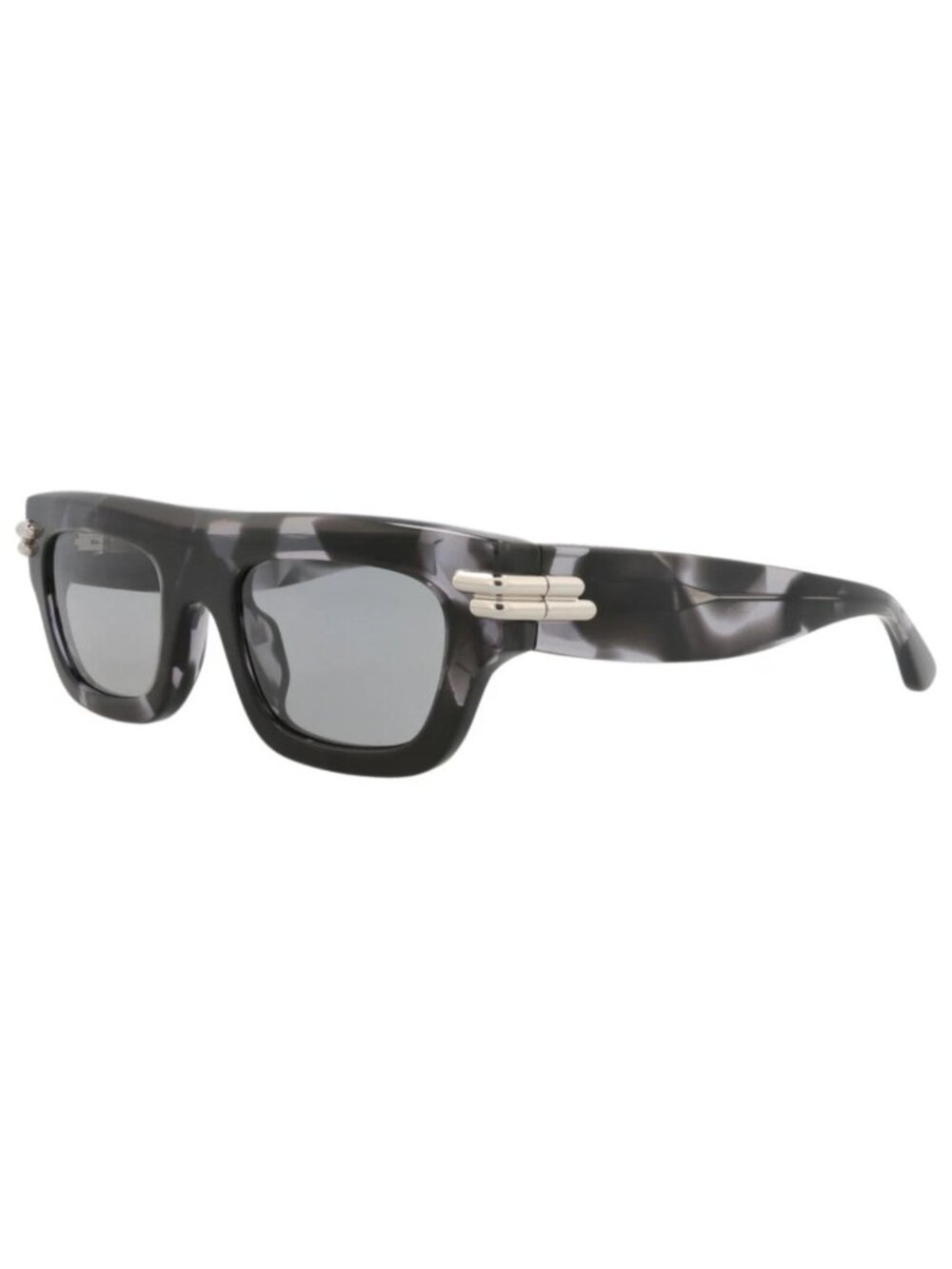 New Bottega Veneta Women's Sunglasses Square Rectangle Recycled Acetate Frame